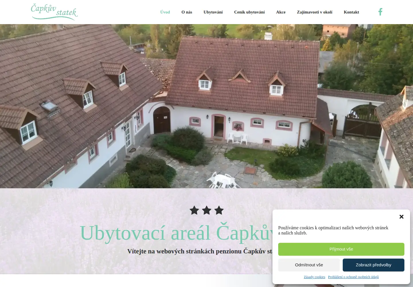 Screenshot of capkuvstatek.cz