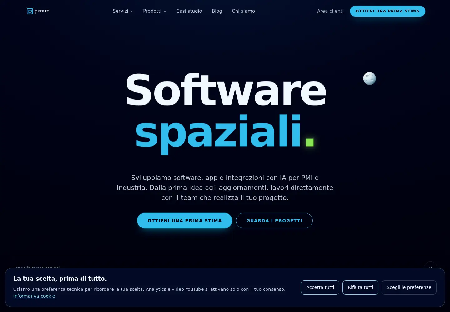 Screenshot of pizero.dev