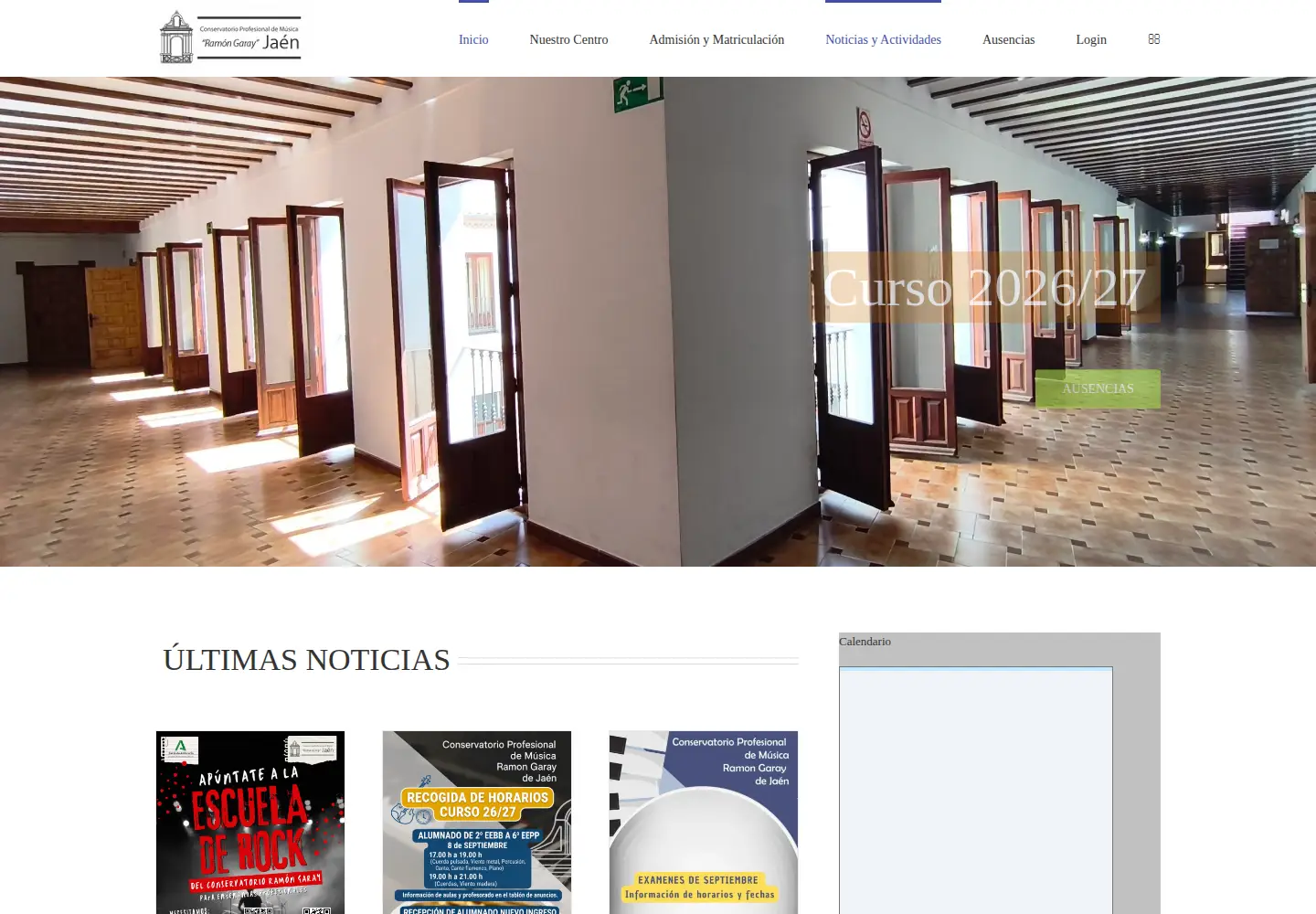Screenshot of cpmjaen.es