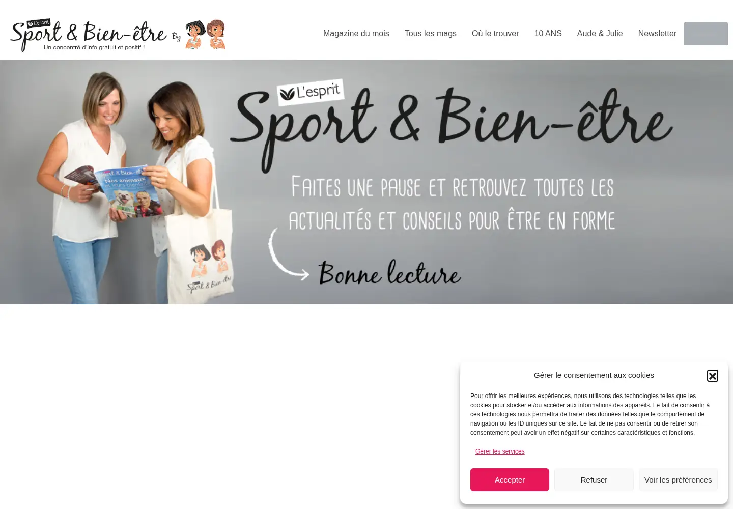 Screenshot of espritsportetbienetre.fr