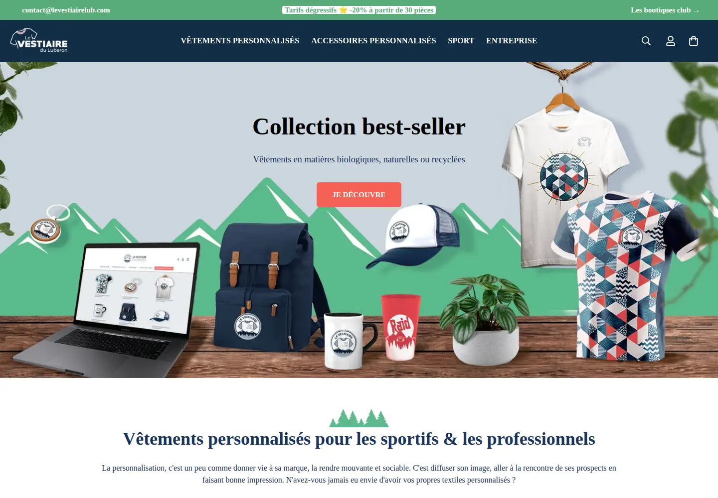 Screenshot of levestiairedulub.fr
