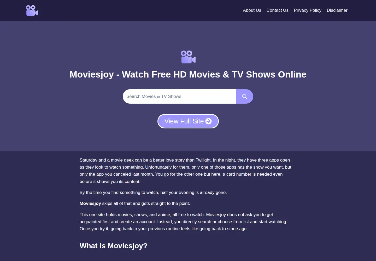 Screenshot of moviesjoy.mov