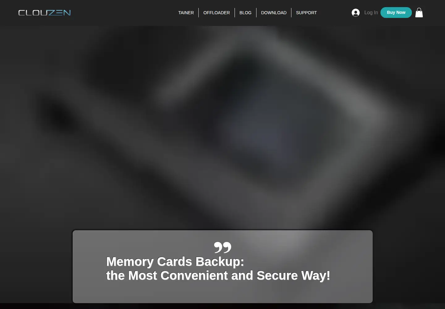Captured homepage of clouzen.net in the current scan