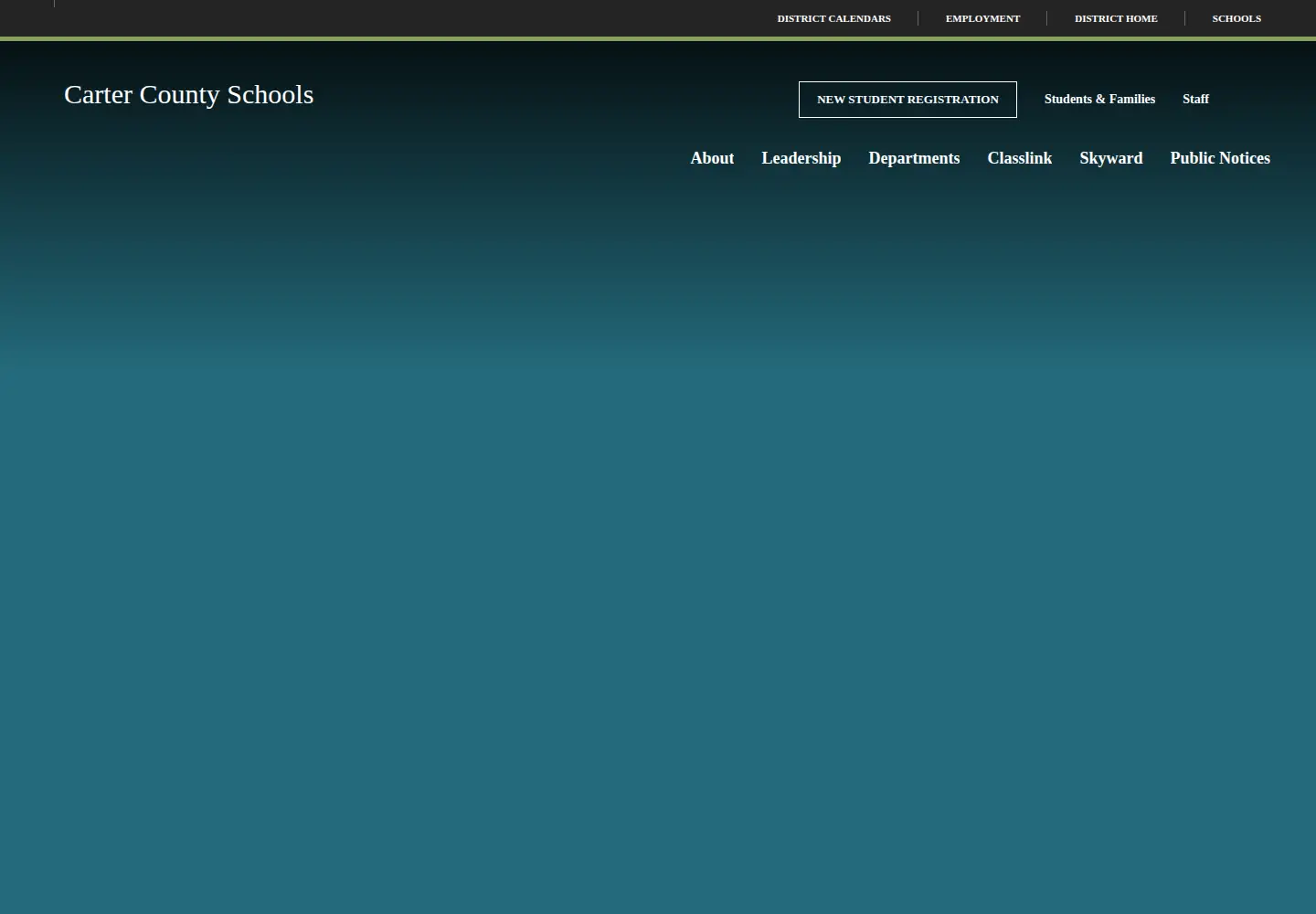 Screenshot of carterk12.org