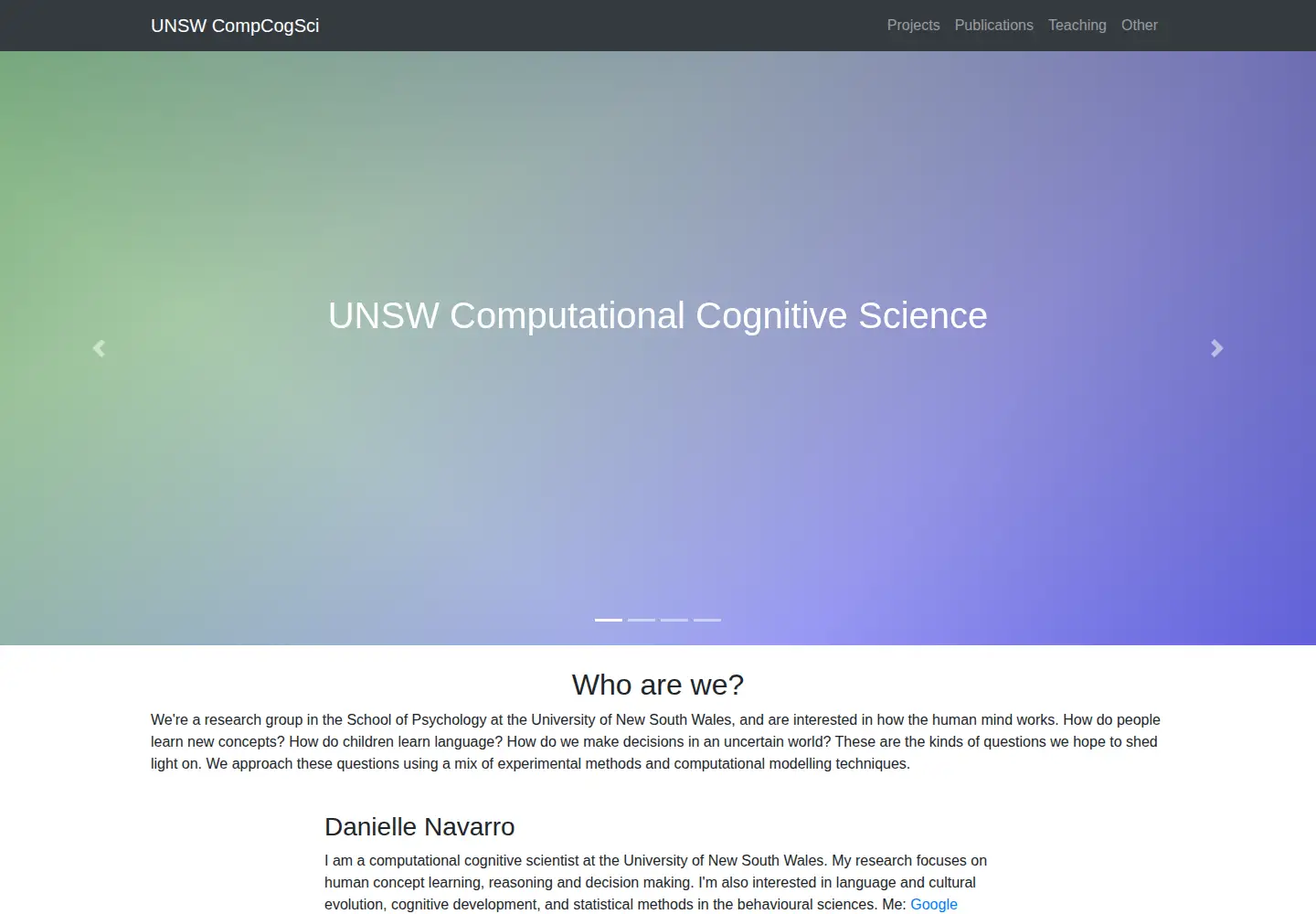 Screenshot of compcogscisydney.org