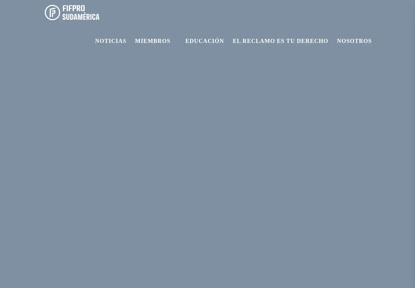Screenshot of fifprosudamerica.org