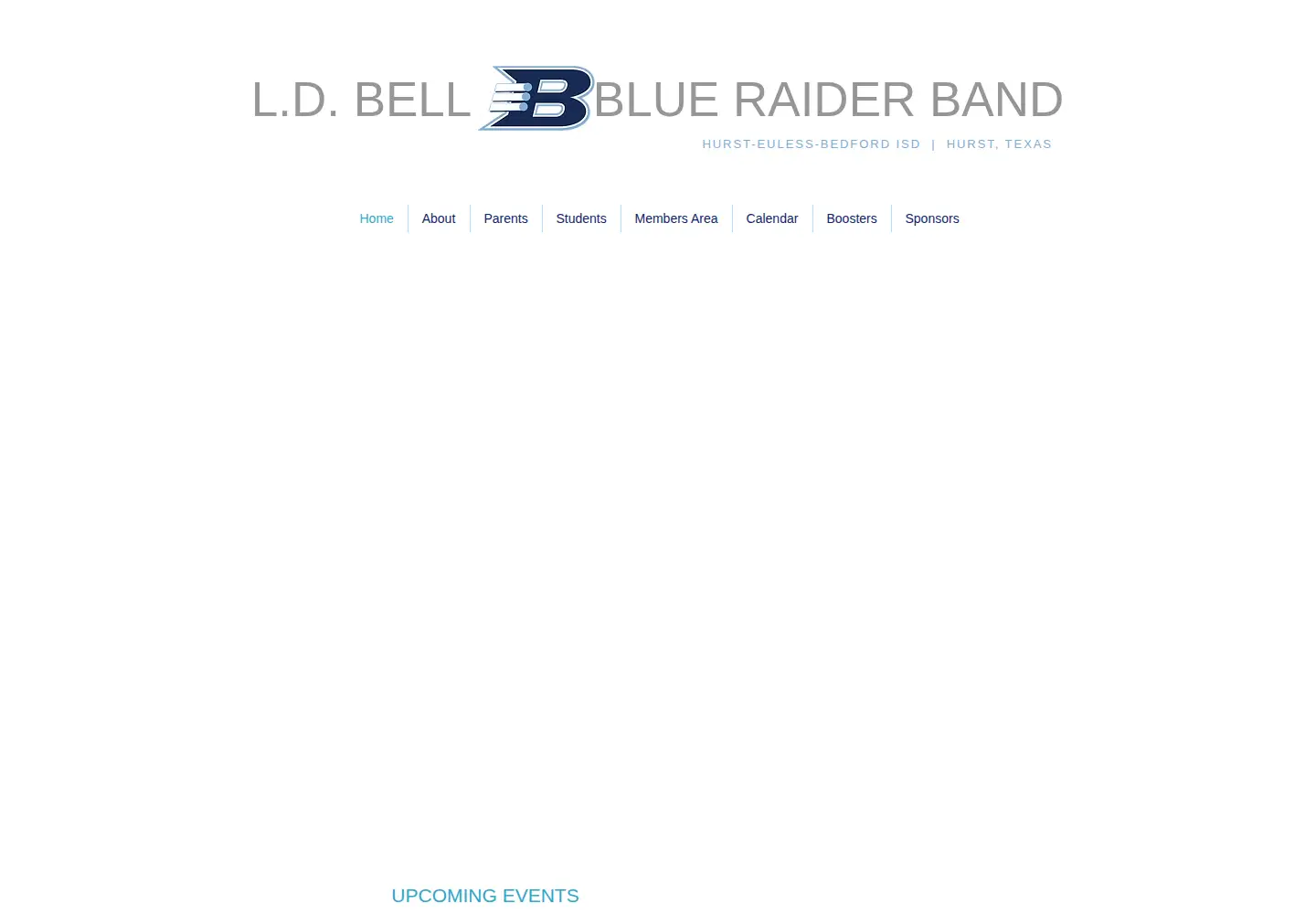 Screenshot of ldbellband.org
