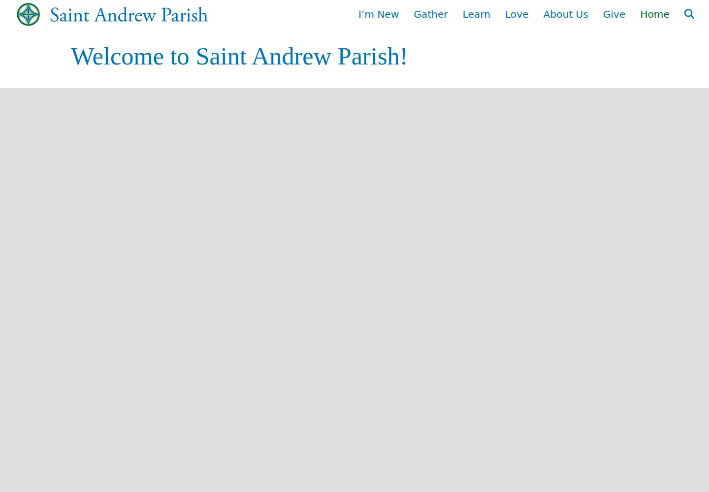 Screenshot of standrew.org
