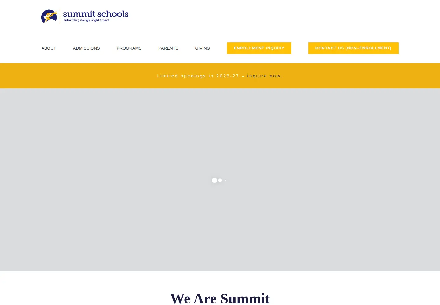 Screenshot of summitschools.org