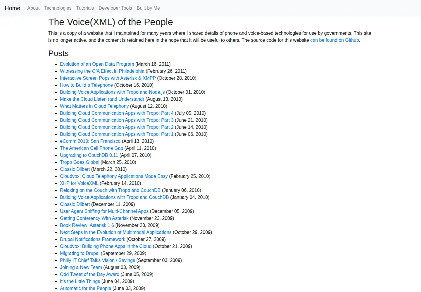 Screenshot of voiceingov.org