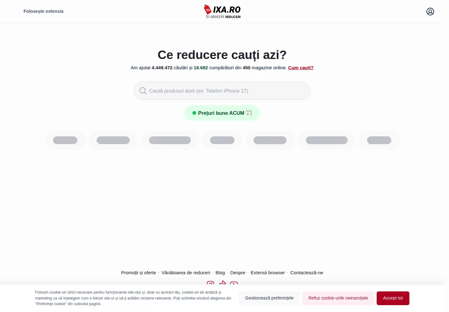 Screenshot of ixa.ro