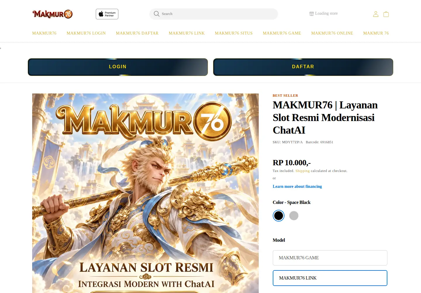 Captured homepage of chatai.style in the current scan