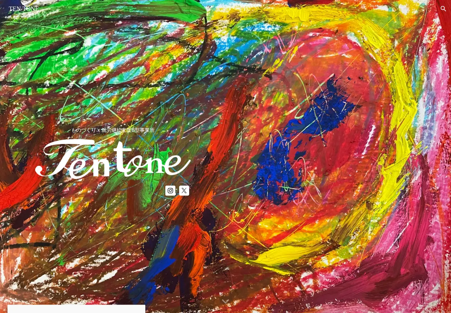 Screenshot of tentone.tokyo
