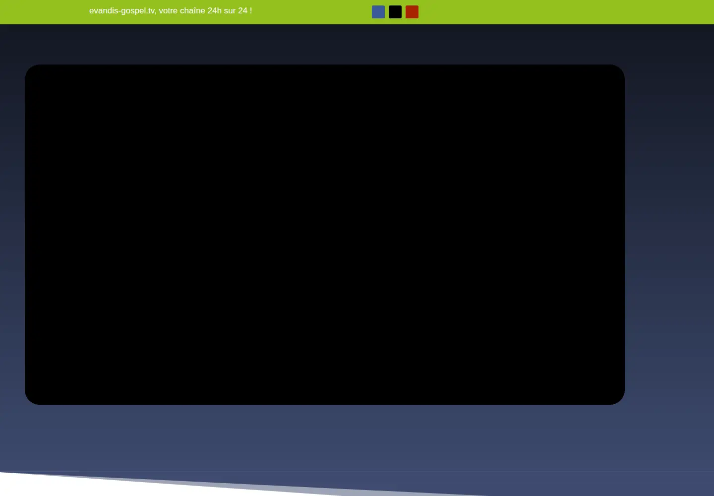 Screenshot of evandis-gospel.tv