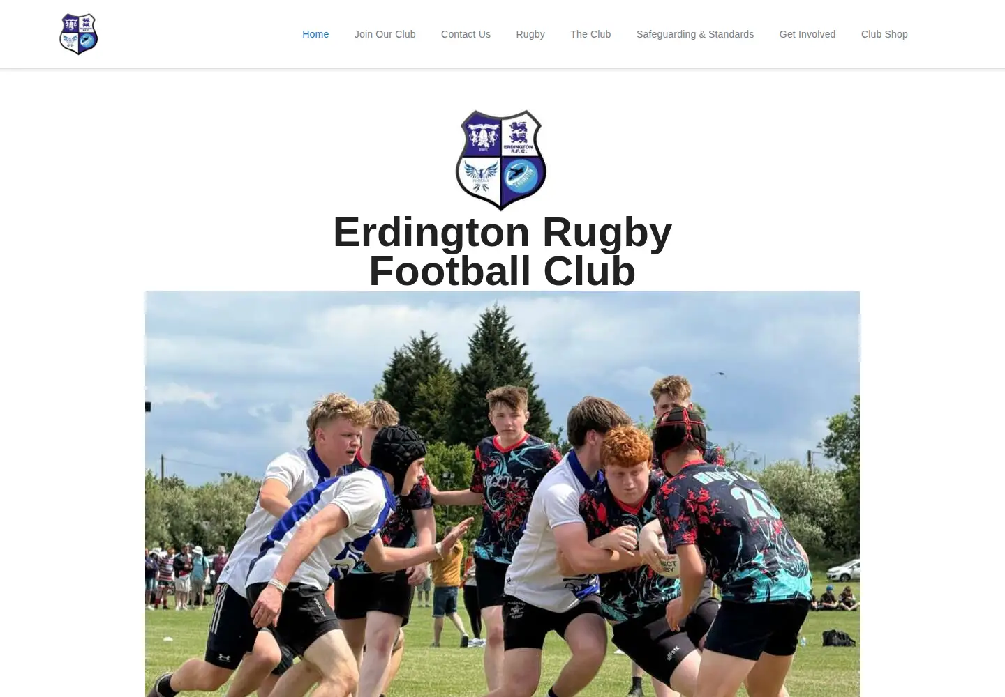 Screenshot of erfc.uk