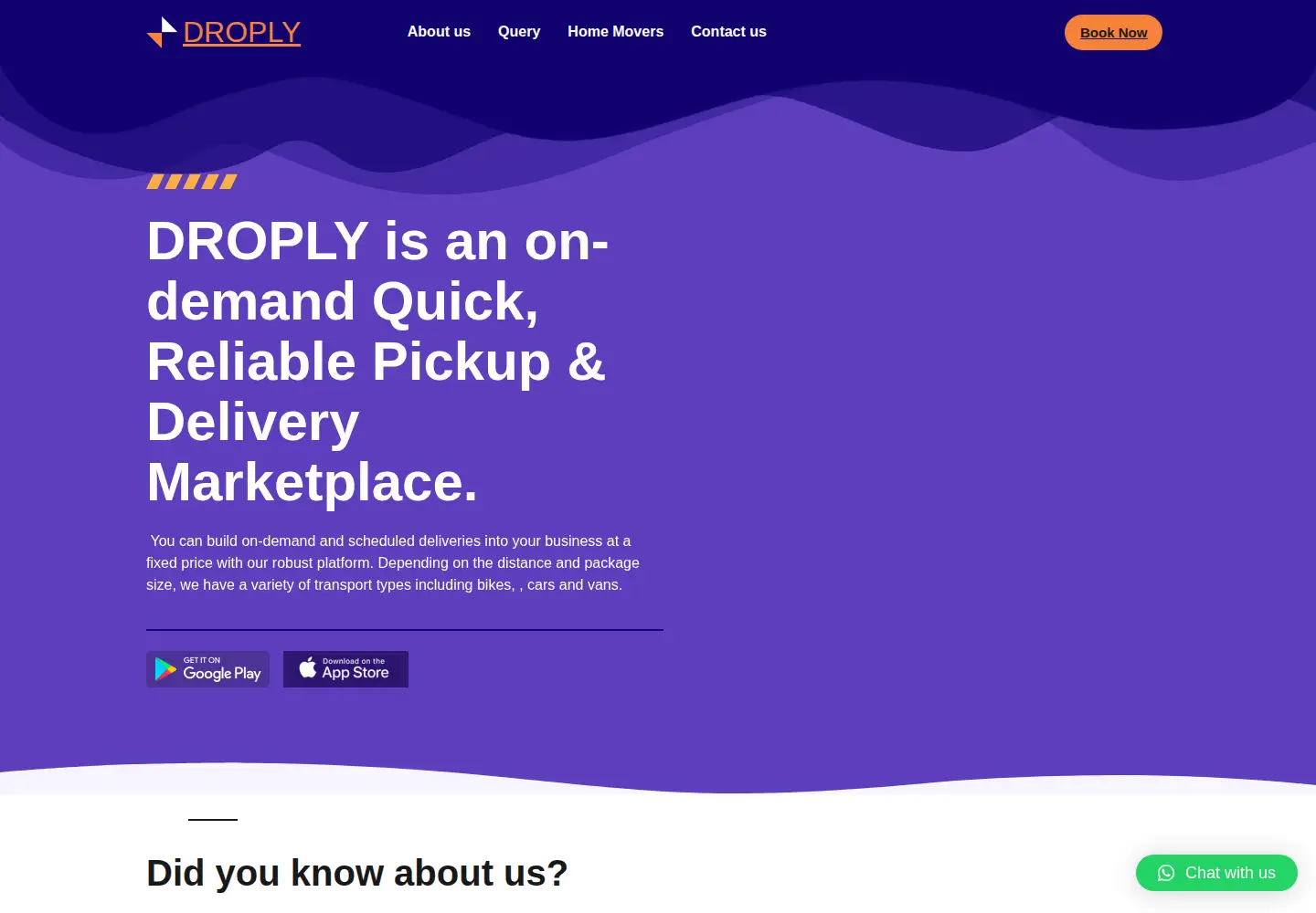 Screenshot of droply.ae