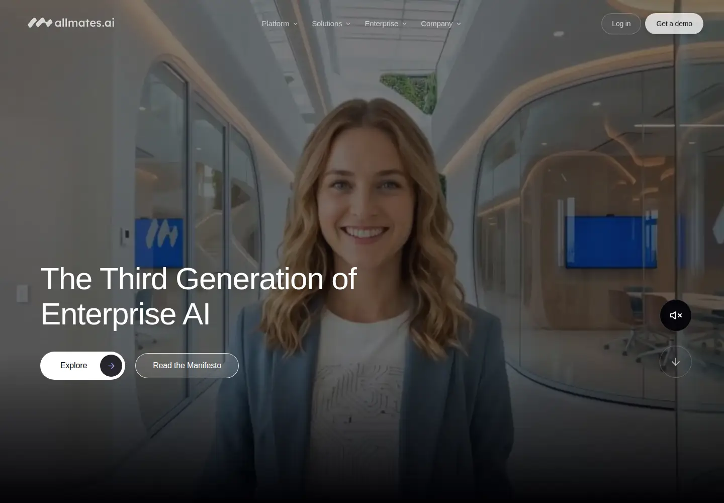 Screenshot of allmates.ai