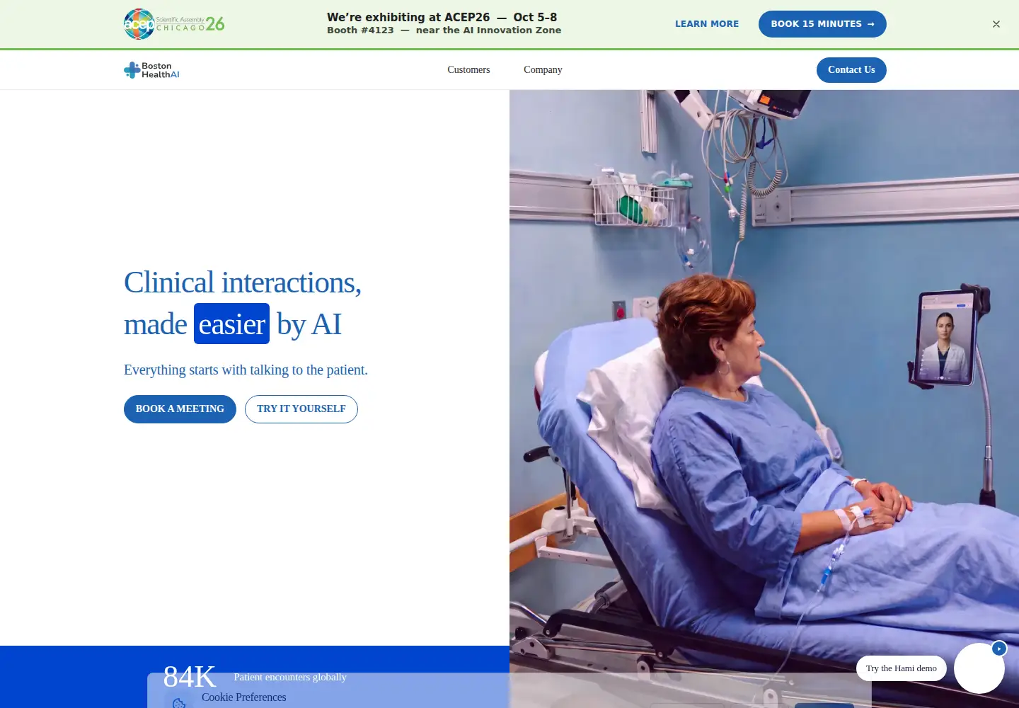 Screenshot of bostonhealth.ai