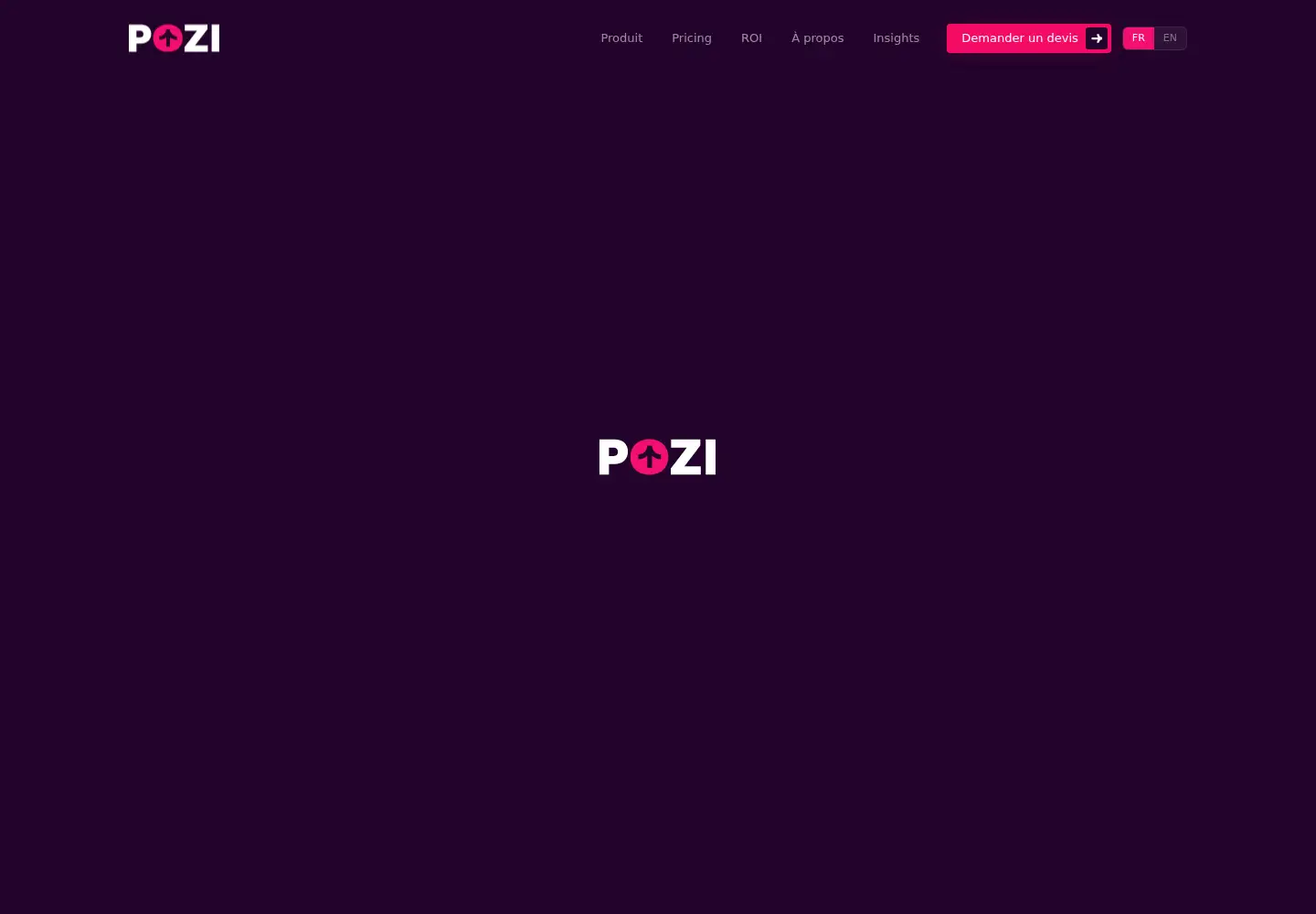 Screenshot of pozi.app