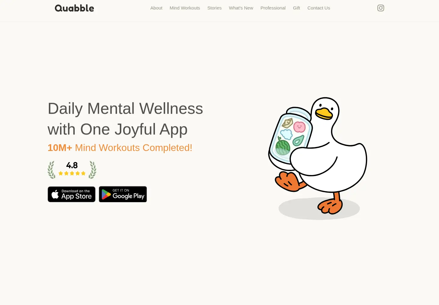 Screenshot of quabble.app