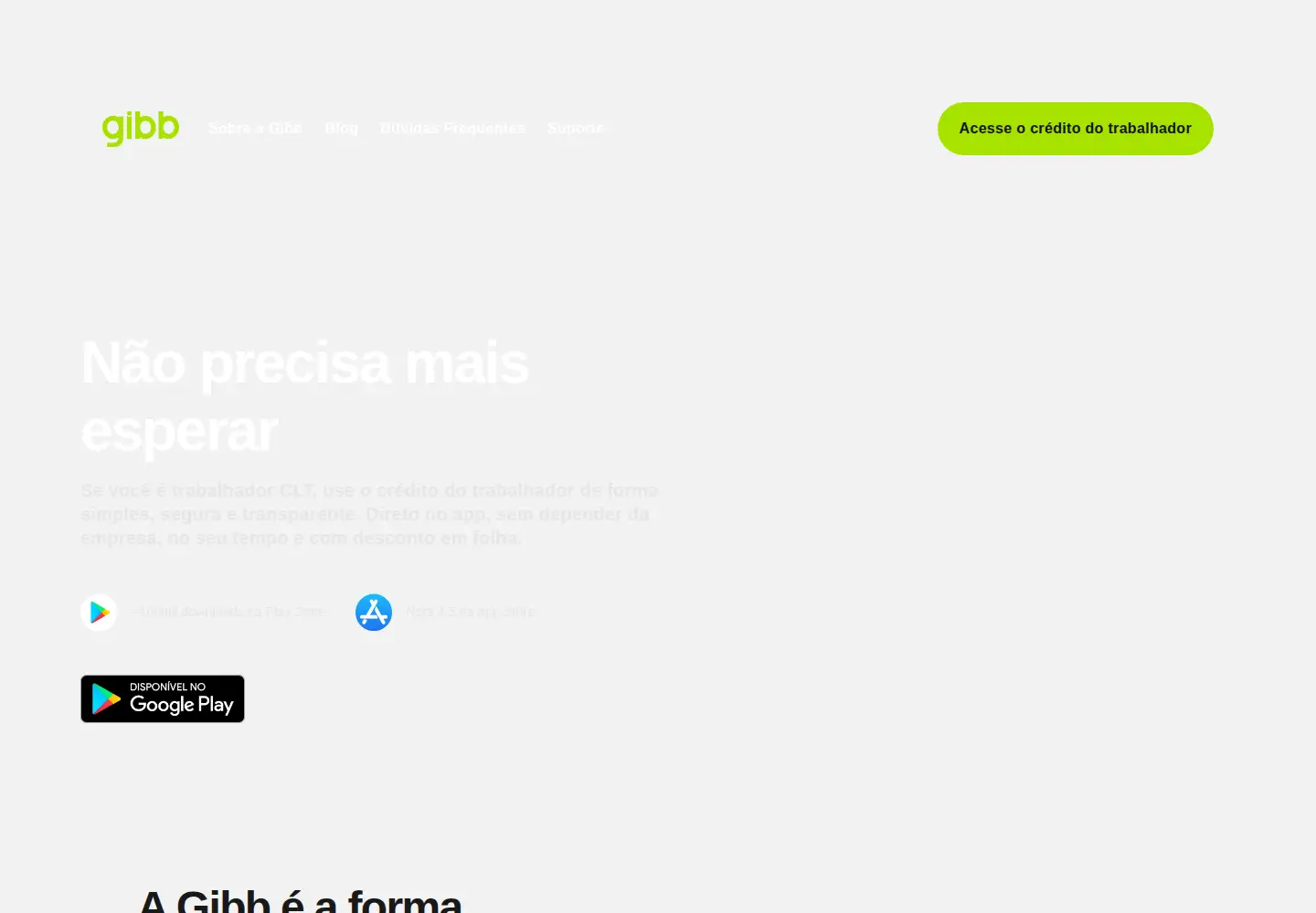 Screenshot of gibb.com.br