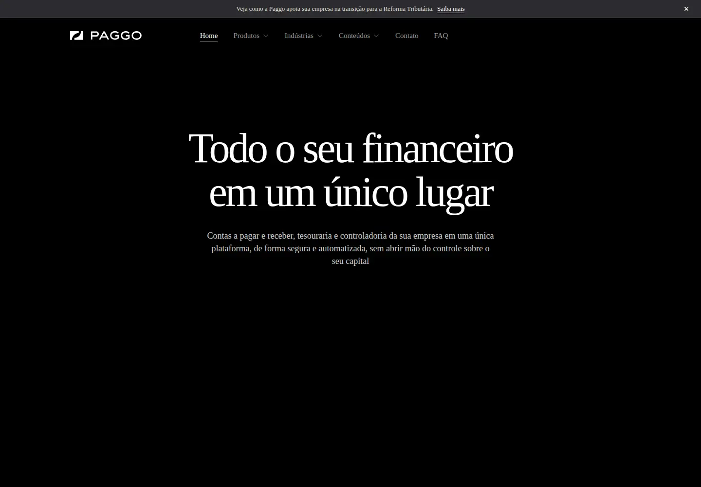 Screenshot of paggo.com.br