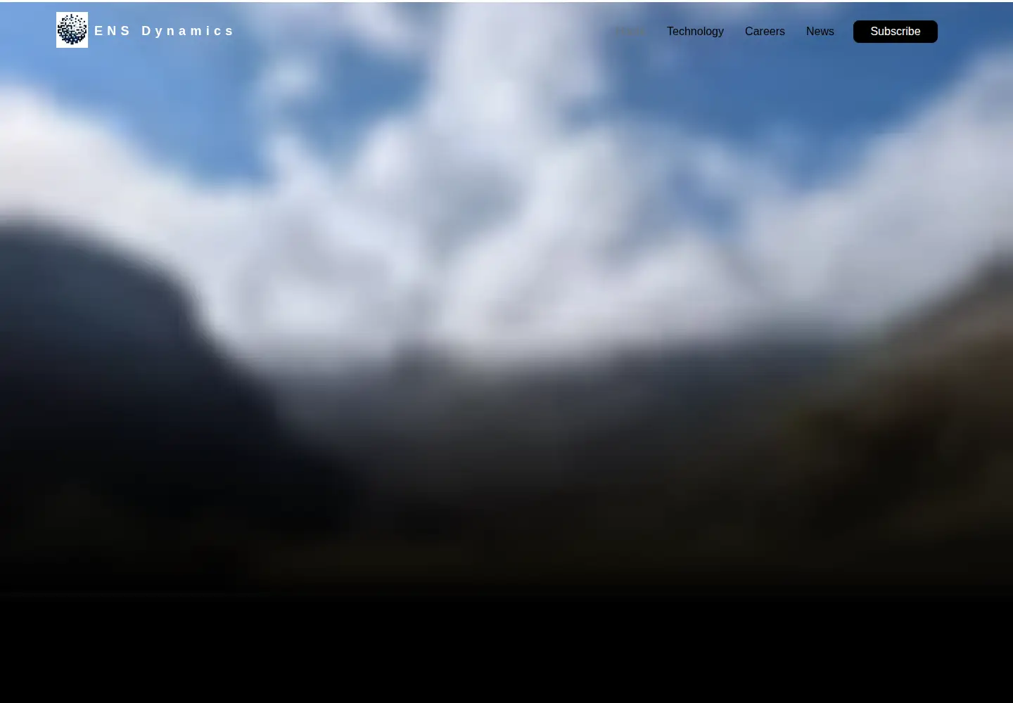 Captured homepage of ensdynamics.ch in the current scan