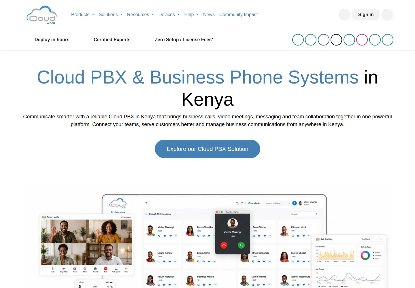 Captured homepage of cloudone.co in the current scan
