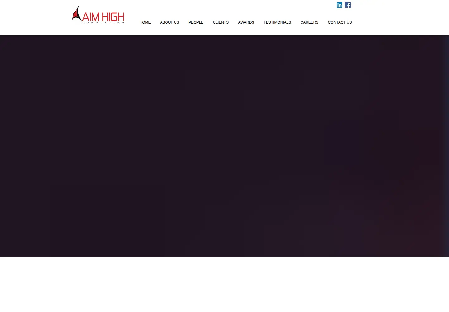 Captured homepage of aimhighindia.com in the current scan