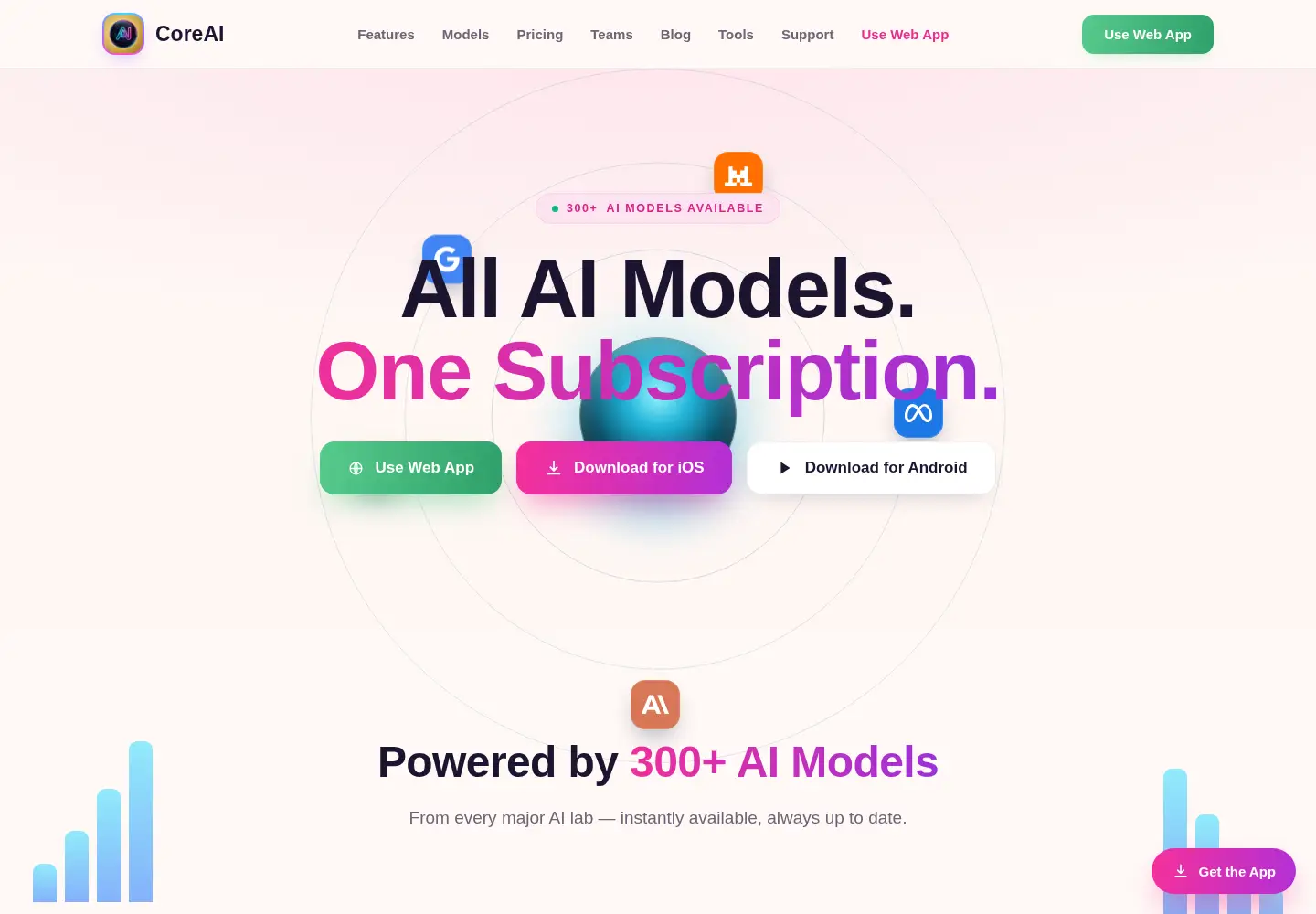 Screenshot of ask-coreai.com