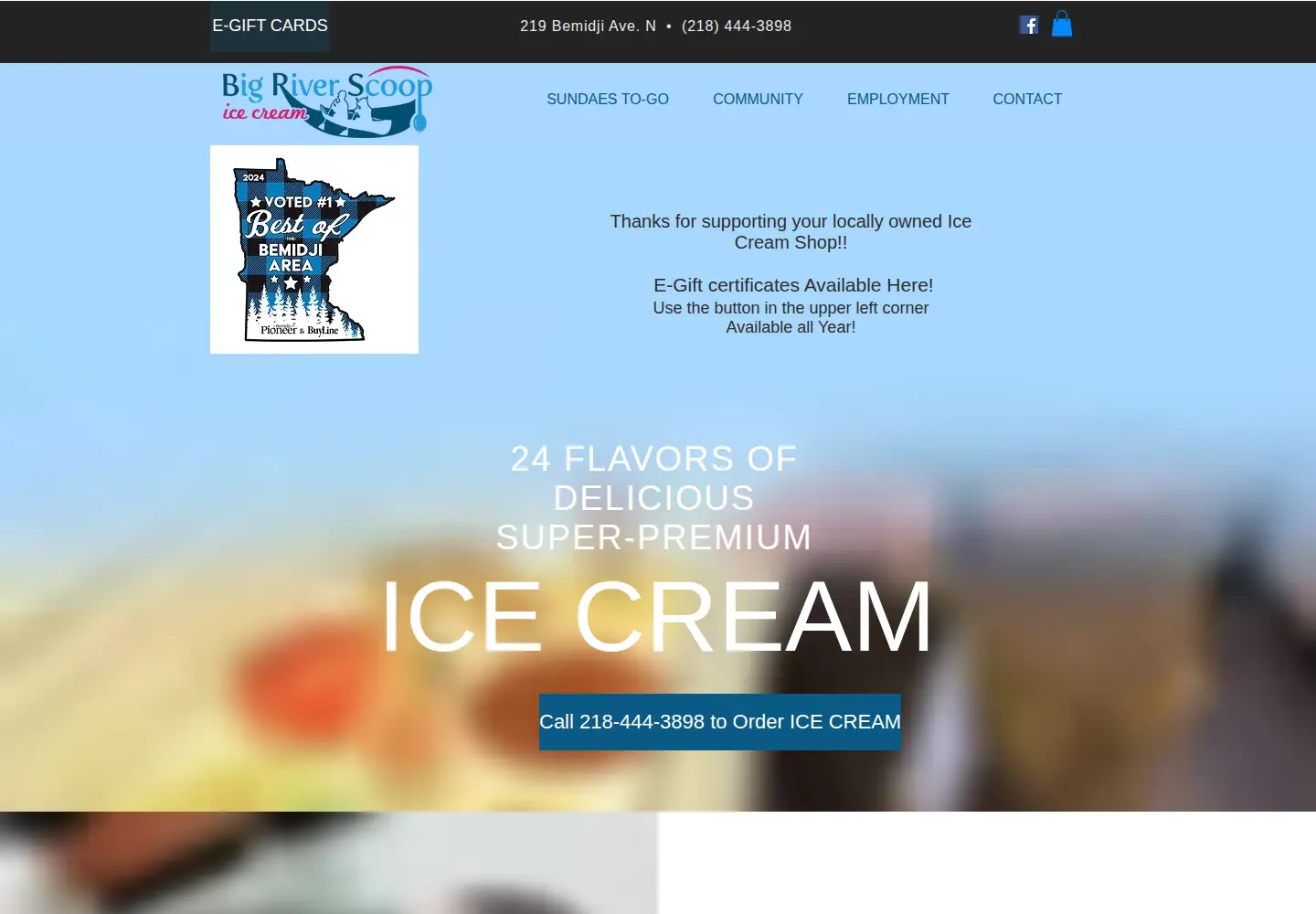 Screenshot of bigriverscoop.com