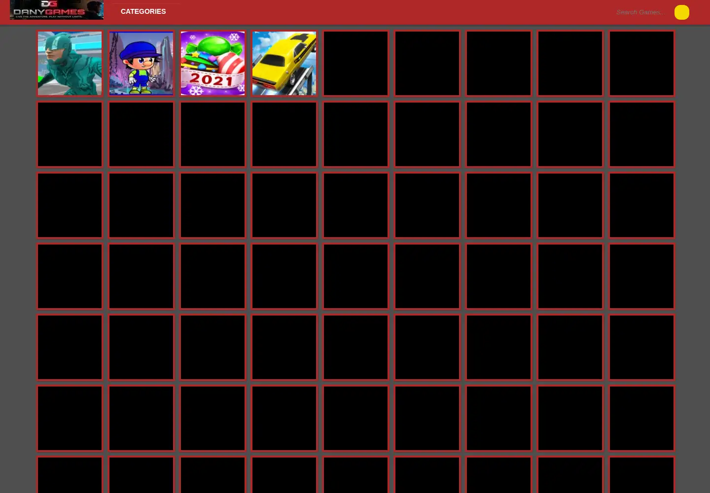 Screenshot of danygames.com