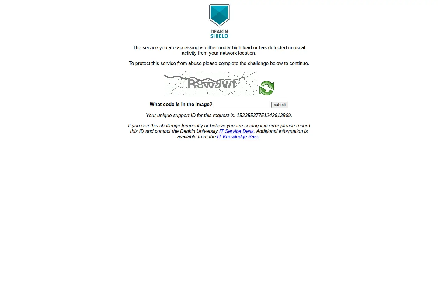 Screenshot of deakinhomeresearchhub.com