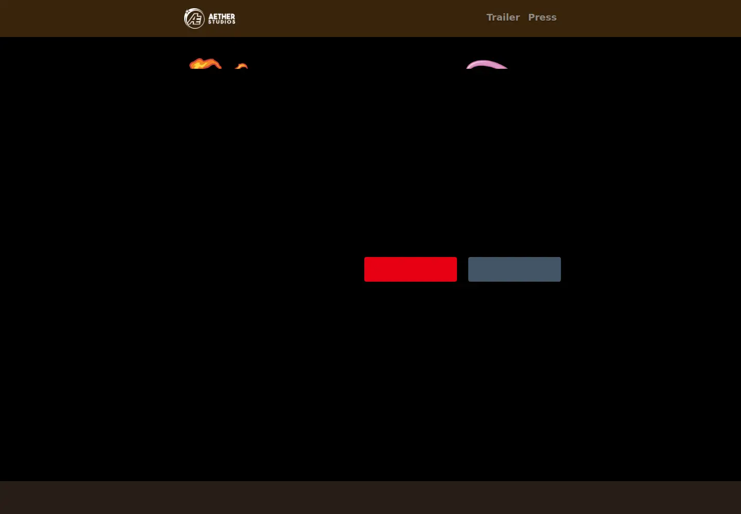 Screenshot of dungeonsofaether.com