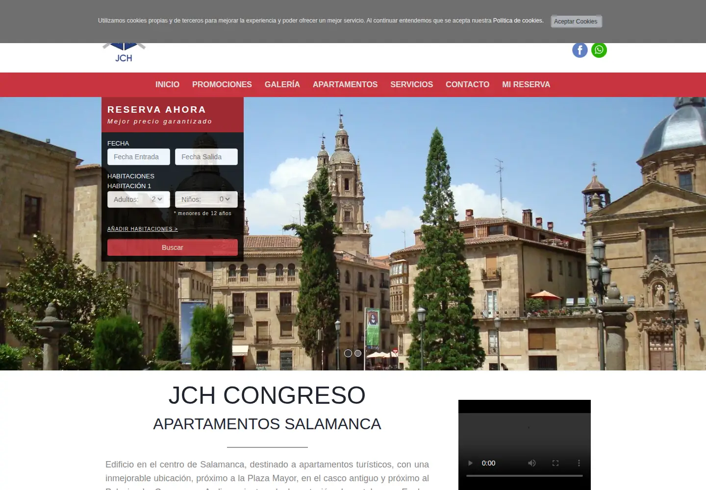 Screenshot of edificio-congreso.com