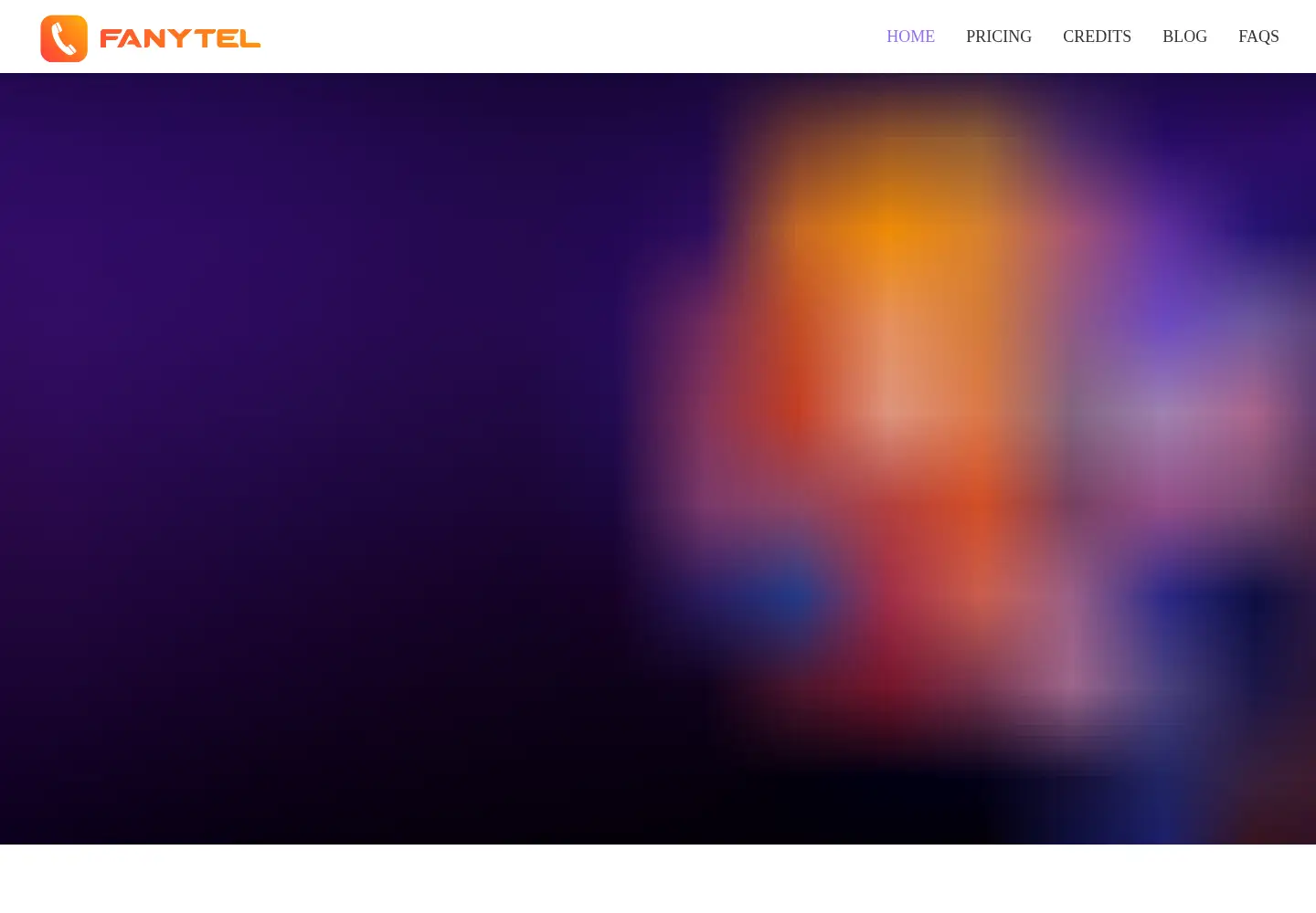 Screenshot of fanytel.com