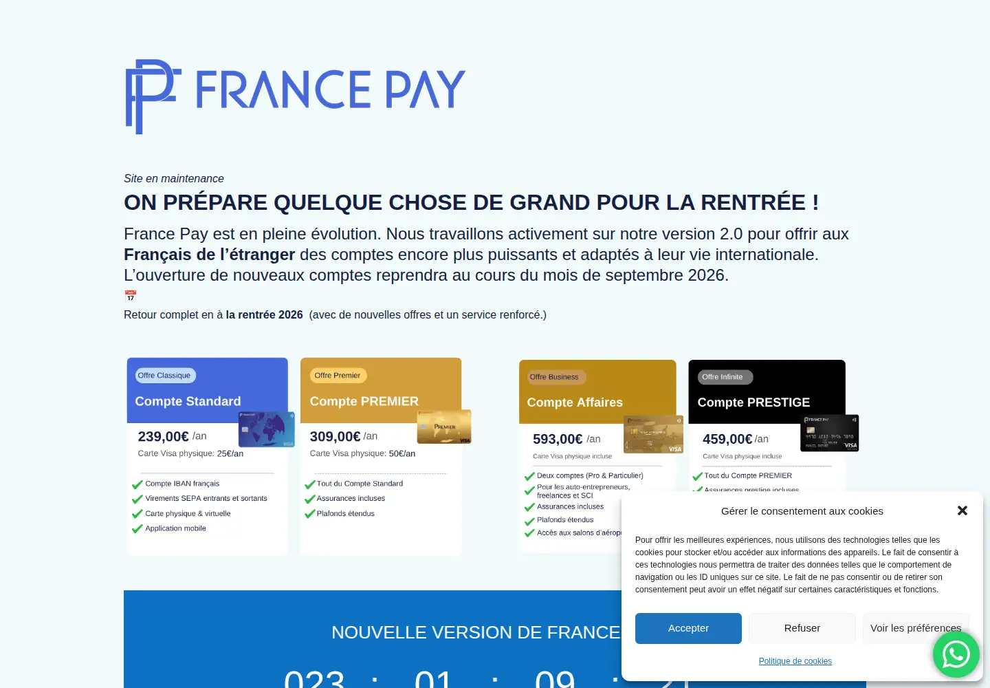 Screenshot of france-pay.com