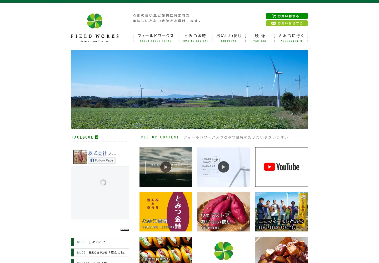 Captured homepage of fw-tomitsu.com in the current scan