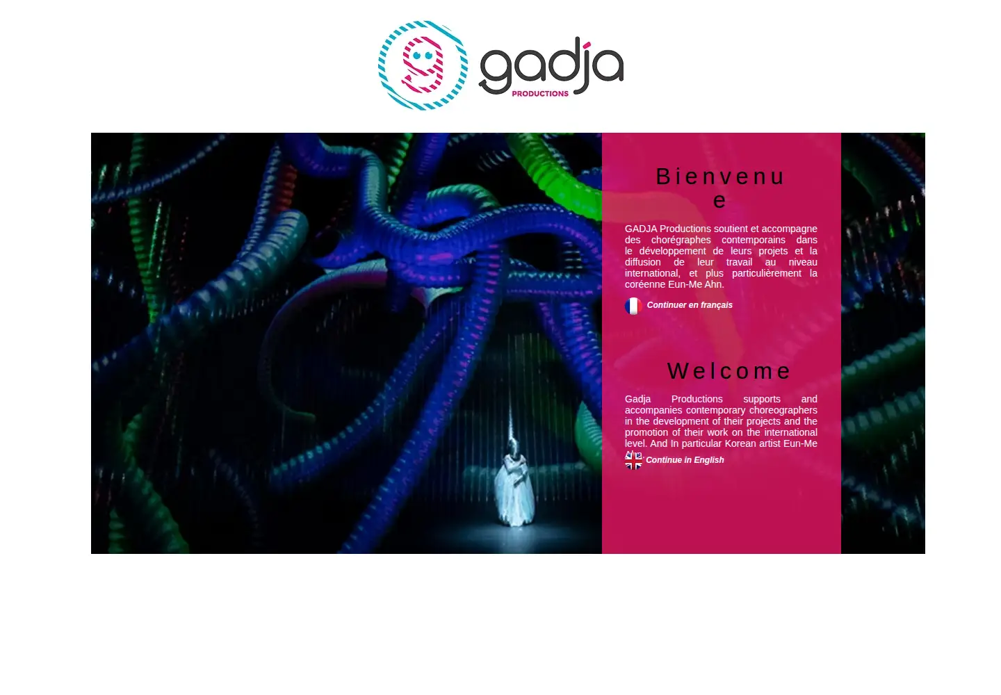 Screenshot of gadjaprod.com