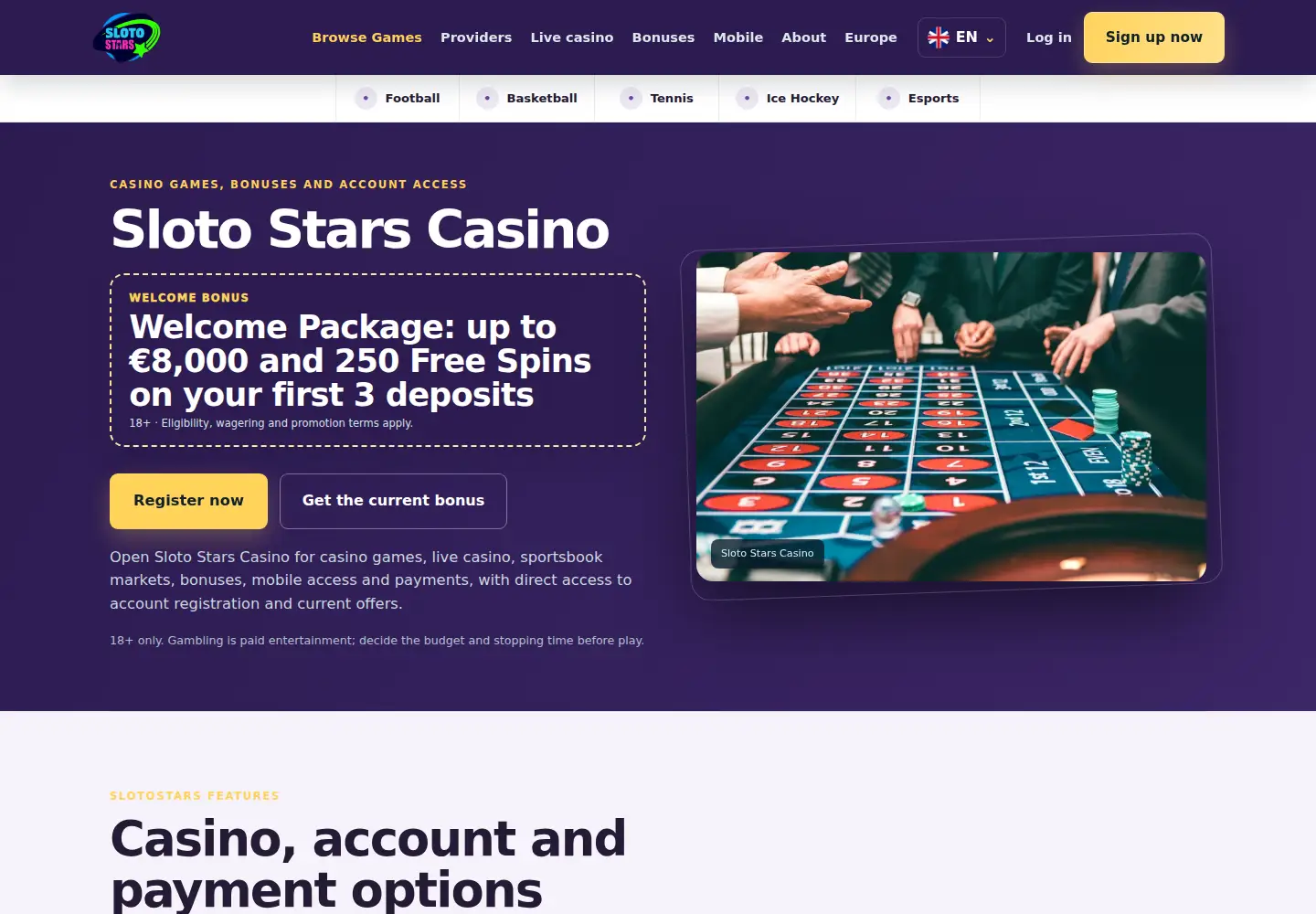 Screenshot of slotostars.eu