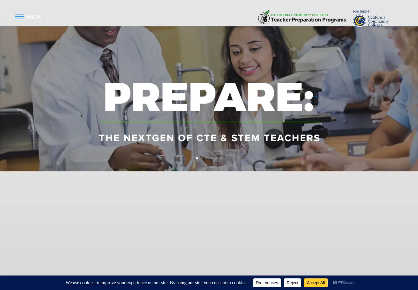 Screenshot of teacherprepprogram.org