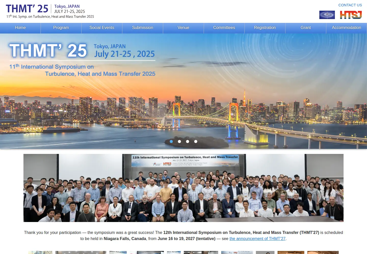 Screenshot of thmt-25.org