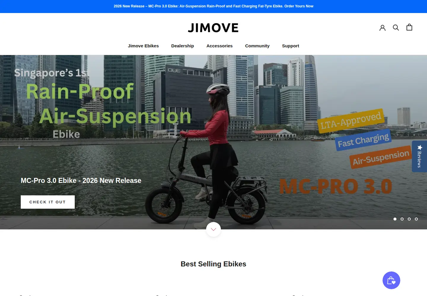 Captured homepage of jimove.sg in the current scan