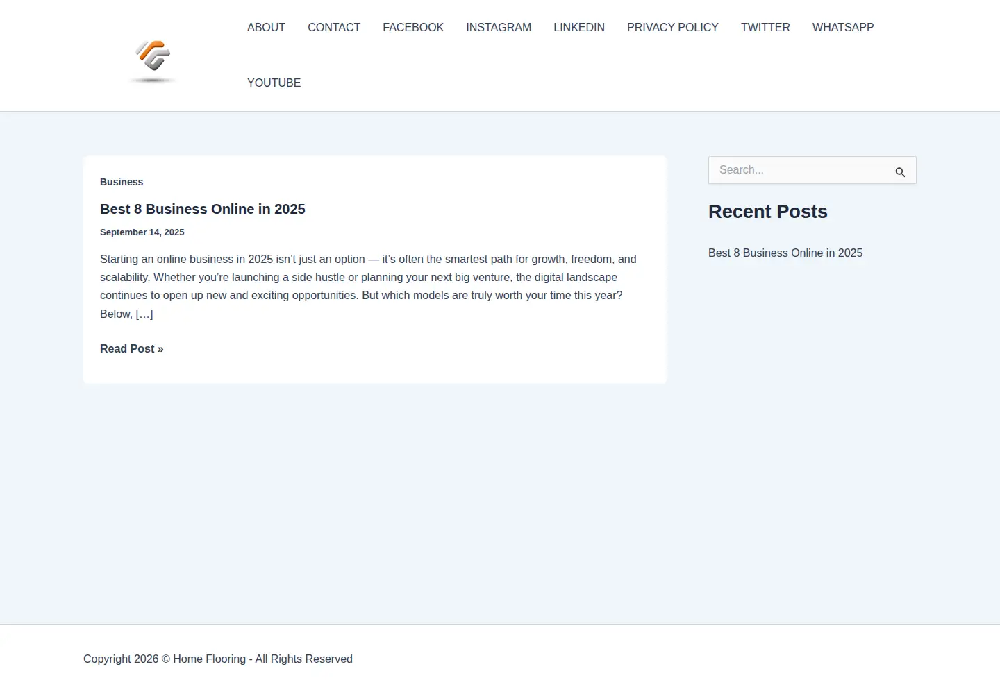 Screenshot of flooringorg.tk