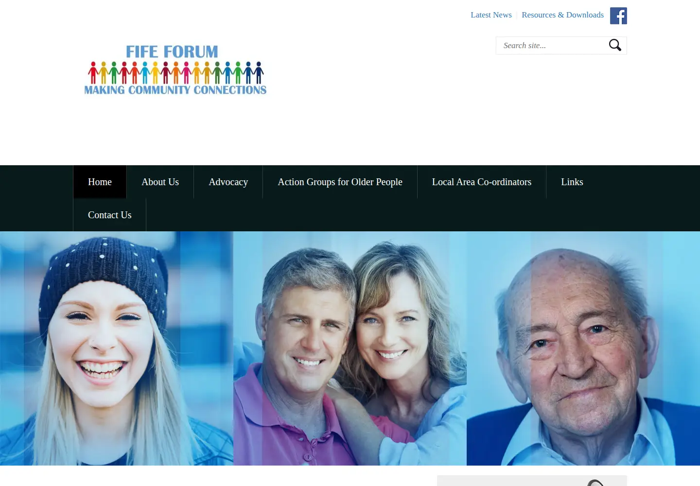 Screenshot of fifeforum.org.uk