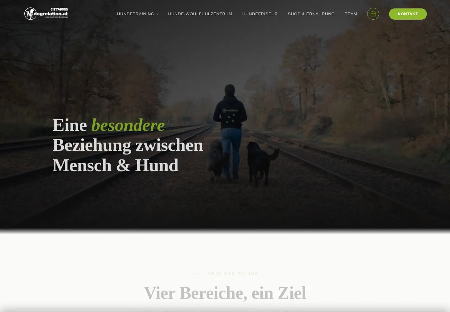 Screenshot of dogrelation.at