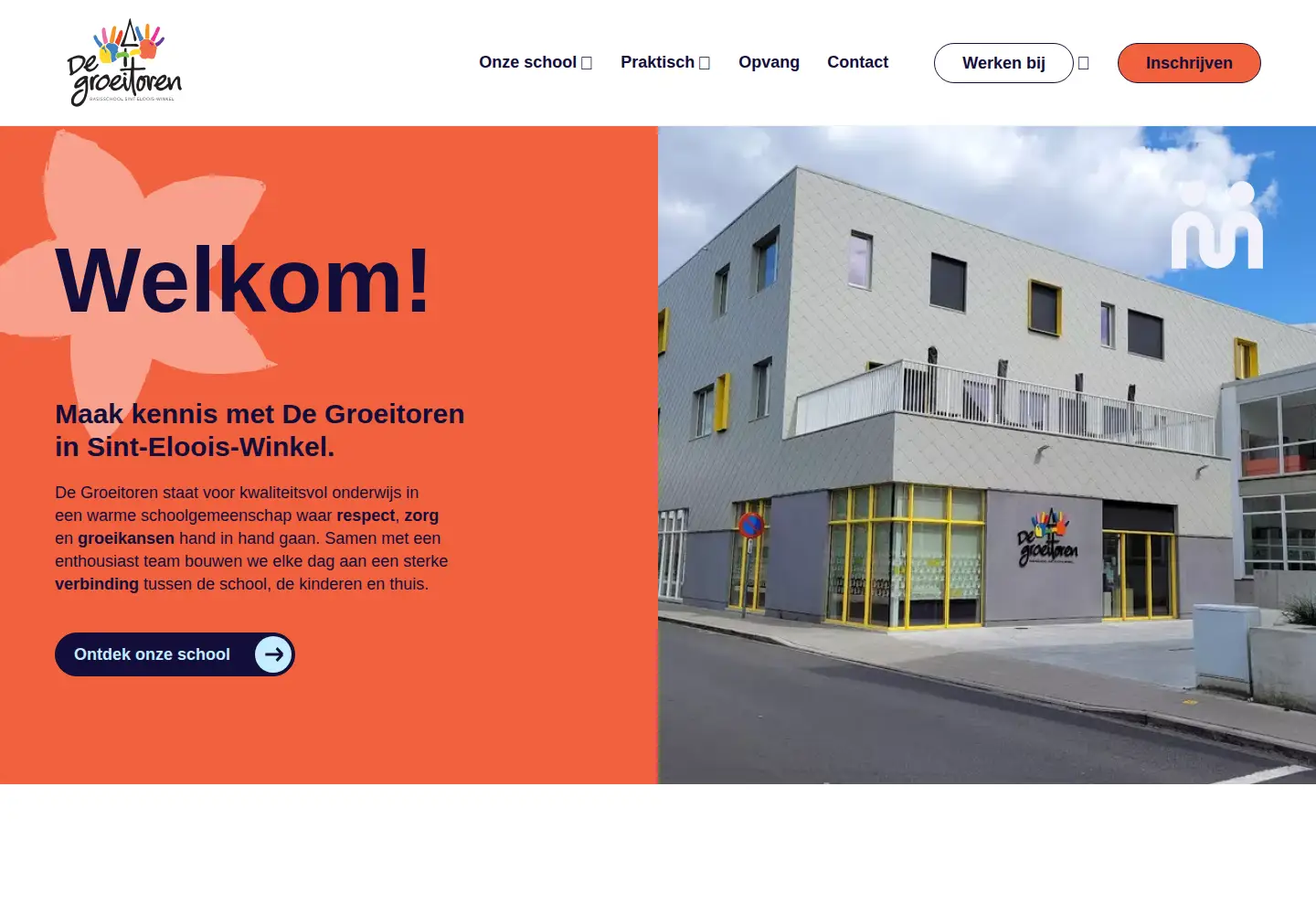 Screenshot of degroeitoren.be
