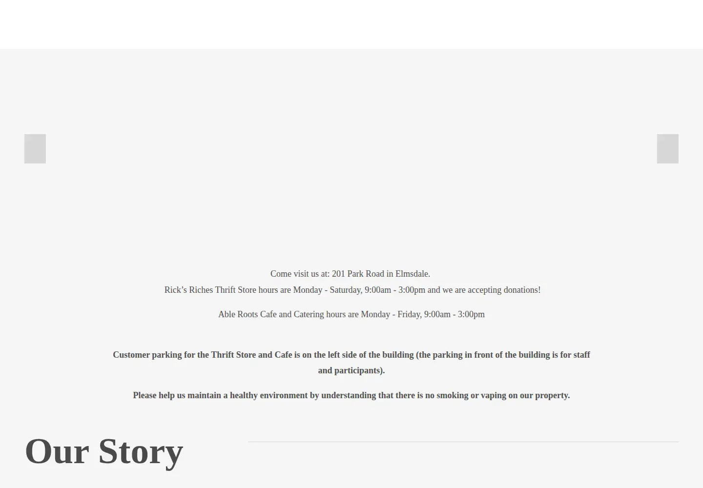 Screenshot of corridorability.ca