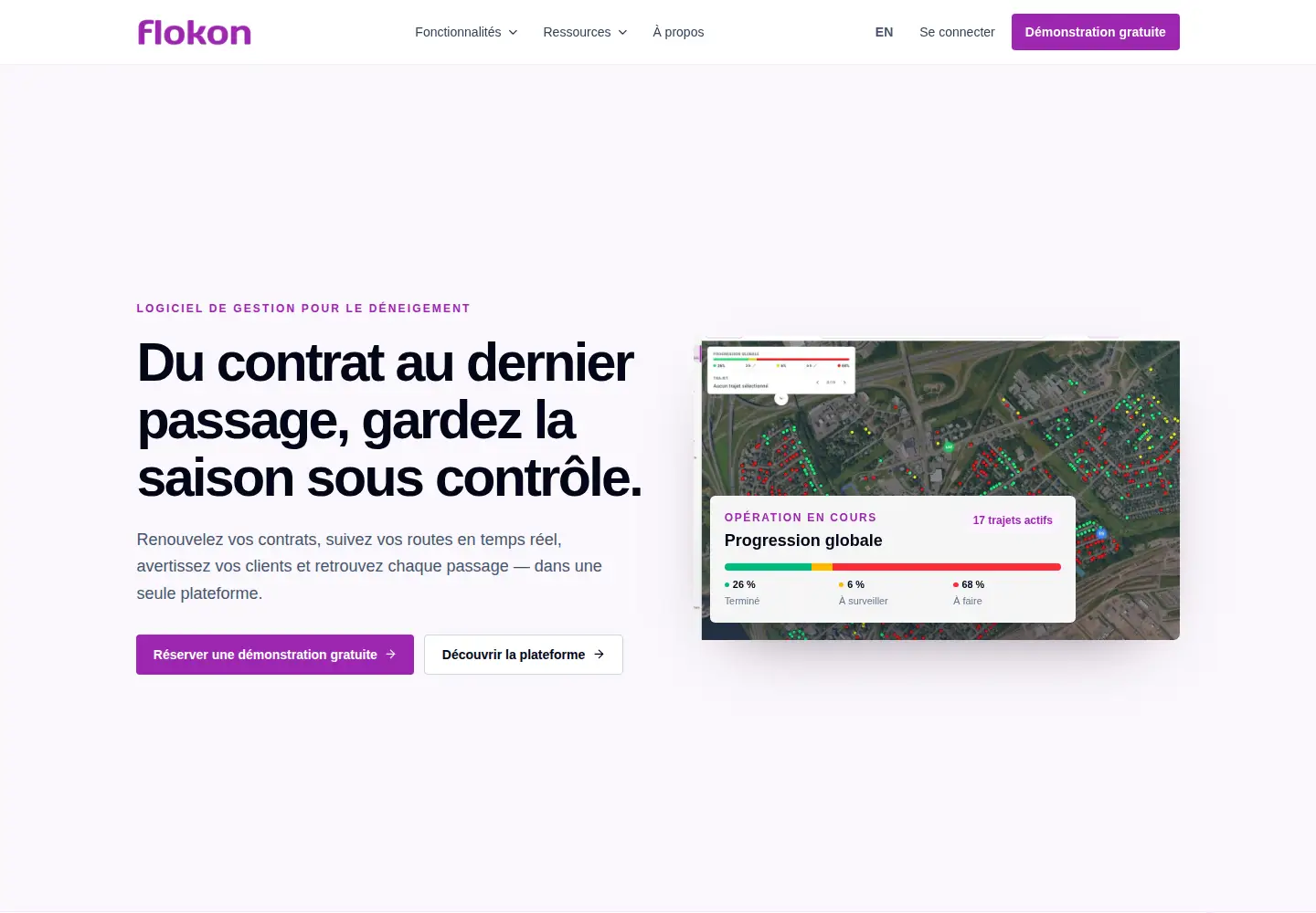 Captured homepage of flokon.ca in the current scan