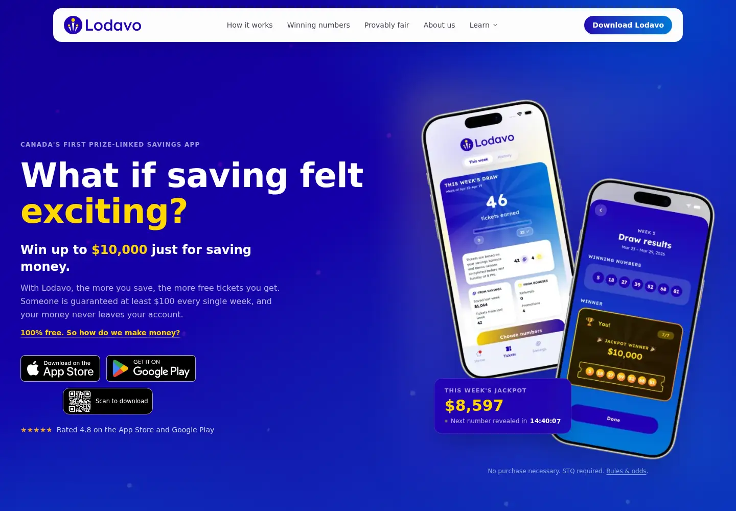 Screenshot of lodavo.ca